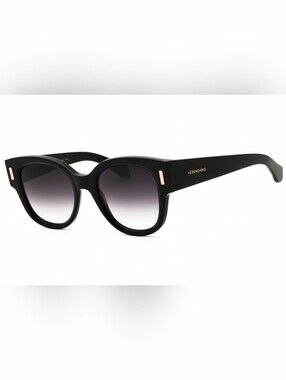 Salvatore Ferragamo,SF2007S,BLACK/Grey Gradient,Woman's Sunglasses Size51X20X140